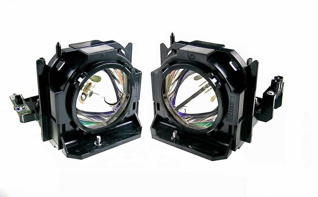 Panasonic ET-LAD60AW / ET-LAD60W Twin-Pack Projector Lamp w/Orig Matsushita Bulb